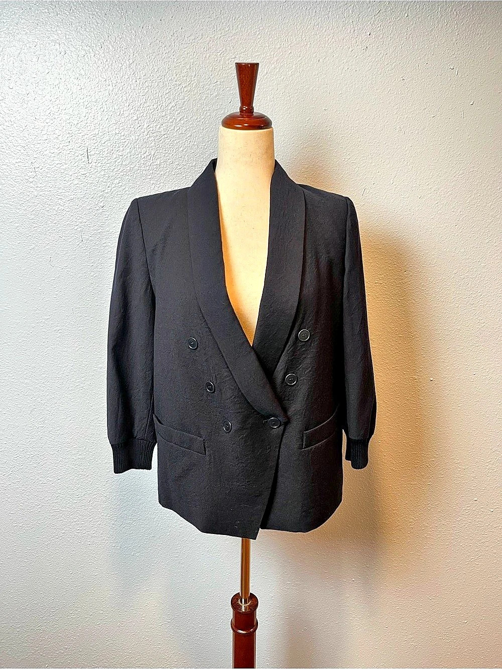 Band of Outsiders Blazer with 3/4 Sleeves in Navy Size 2